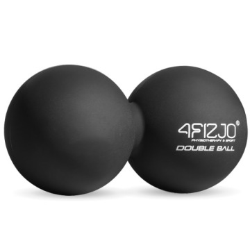 ROLLER PIŁKA PODWÓJNA DO MASAŻU PUNKTOWEGO LACROSSE CROSSFIT BARDZO TWARDA