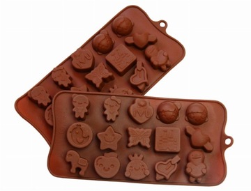 СИЛИКОНОВАЯ ФОРМА ДЛЯ ШОКОЛАДНОГО ПРАЛИНЕ ЛЬДА