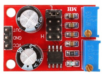 Модуль генератора импульсов NE555 Pulse 1Гц-200к