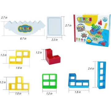 Пазл TETRIS, башня TETRA TOWER, 64 детали
