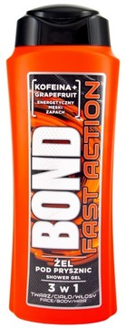 Żel pod prysznic Bond Fast Action 3w1 400ml
