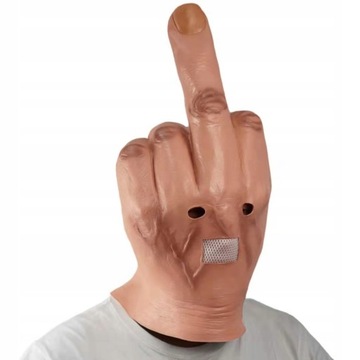 Middle Finger Mask Halloween Mask