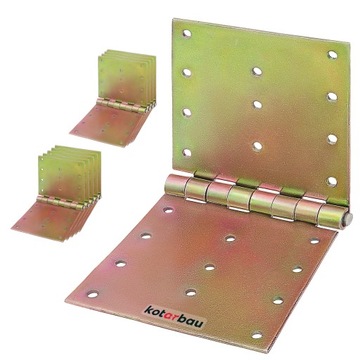 ZAWIAS BUDOWLANY SPLATANY SKRZYNIOWY 100X200 10SZT