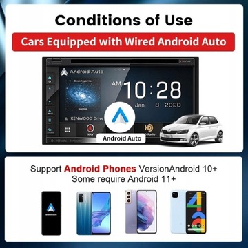 Беспроводной автомобильный адаптер Android, CarlinKit