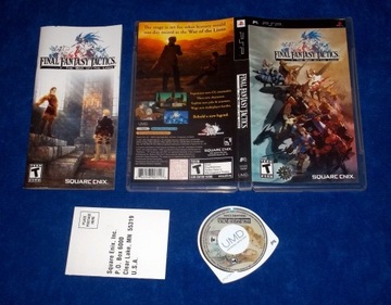 FINAL FANTASY TACTICS THE WAR OF THE LIONS PSP NTSC USA jak NOWA PREMIEROWA
