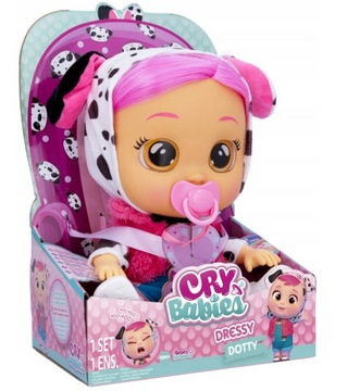 CRY BABIES DRESSY DOTTY INTERAKTYWNA LALKA