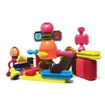 B.Toys Кубики-ёжики с мордашками Spinaroos 75 шт.