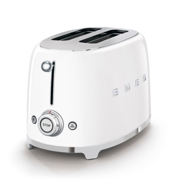 БЕЛЫЙ ТОСТЕР SMEG В СТИЛЕ 50-Х ГОДОВ - TSF01WHEU