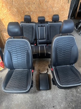 FOTELE KANAPA BOCZKI KPL Ford Edge Mk2 Skóra Vignale