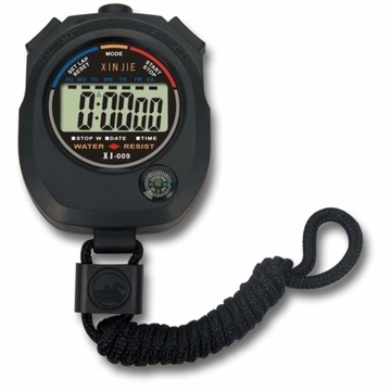 Wodoodporny cyfrowy stoper LCD chronograf licznik