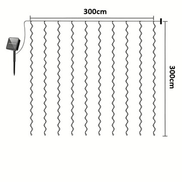 Lampa solarna wbijana JIKO biały 300 cm 1 szt.