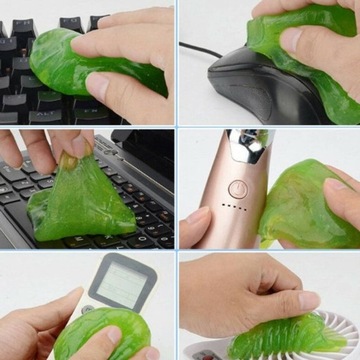 ЯГОВИКА ДЛЯ ОЧИСТКИ ПЫЛИ И ГРЯЗИ С КЛАВИАТУРЫ ГЕЛЬ РЕЗИНА ЭЛАСТИН СЛИЗЬ