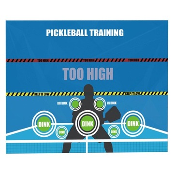 Sprzęt Dink Pad do pomieszczeń wewnętrznych Pickleball Dink Train Indoor i