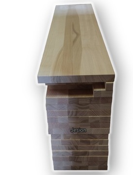 ЛЕСТНИЦА ТРЕПАЯ ЯСЕНЬ, деревянные ступени на заказ