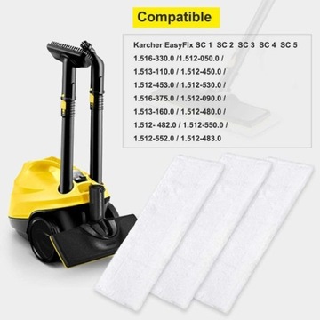 5SZT Ściereczki podłogowe KARCHER EasyFix Wymiana