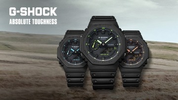 Czarny sportowy zegarek męski Casio G-Shock GA-110CD +Box + Gratis + GRAWER