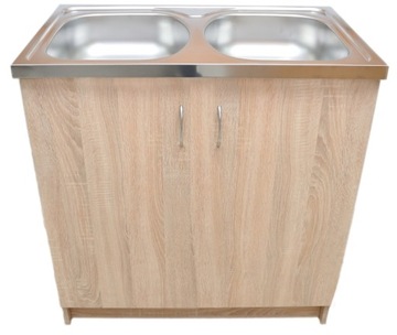 DEFRA SZAFKA POD ZLEWOZMYWAK 80x50 2D0S DSM KORPUS