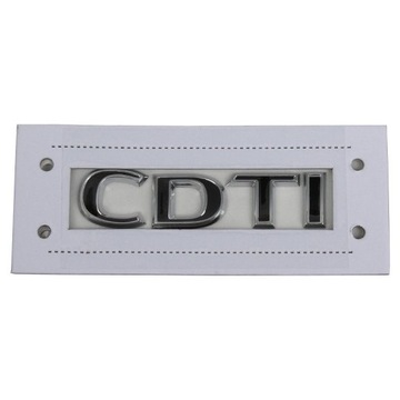 Napis tylny CDTI do Opel Astra J, K, Zafira C inne