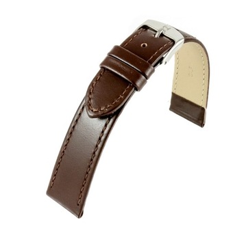 PASEK DO ZEGARKA BRĄZOWY GŁADKI 0168.02.20 20mm