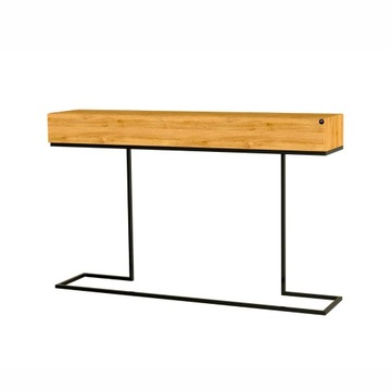 KONSOLA 80 cm DREWNO LITE DĄB OLCHA SKD-326