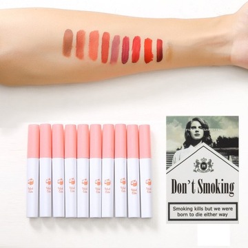 10 Lana del rey Matte Cigarette Lipstick Set Tube