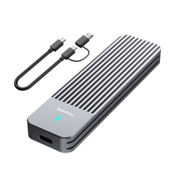 Корпус/адаптер для SSD Fanxiang MD87 M.2 NVMe PCIe 2-в-1 USB 3.2 Type C 10 Гбит/с