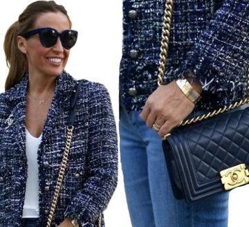 A474 ZARA MARYNARKA KURTKA PŁASZCZ BLAZER - M