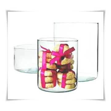 Стеклянная трубка, цилиндрическая ваза В-20 см Г-15 см/