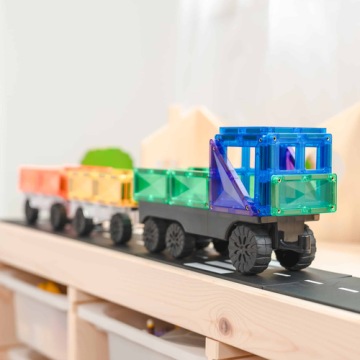Магнитные блоки Connetix Rainbow Transport 50 шт.