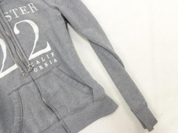 34 HOLLISTER BLUZA Z KAPTUREM GREY K2700