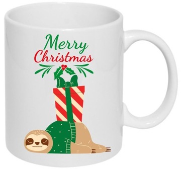 KUBEK PREZENT LENIWE ŚWIĘTA WESOŁYCH ŚWIĄT HOHO