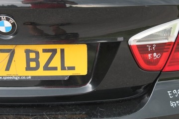 ЗАДНЯЯ КРЫШКА БАГАЖНИКА BMW E90 475 ЧЕРНЫЙ САПФИР