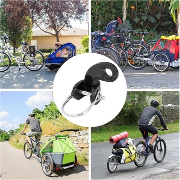 ПЕРЕХОДНИК РУЧКИ-СЦЕПКИ ДЛЯ КРЕПЛЕНИЯ НА ВЕЛОСИПЕДНЫЙ ПРИЦЕП ДЛЯ ДЕТЕЙ 2ШТ.