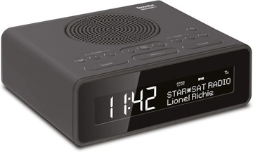 TechniSat DIGITRADIO 51 - radio z budzikiem DAB+ czarny