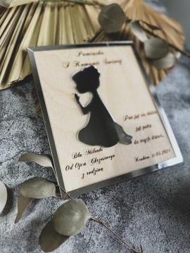 Сувенир первого СВЯТОГО ПРИЧАСТИЯ от БОЖНОЙ МАТЕРИ на крещение, свадьбу, ПОДАРОК.