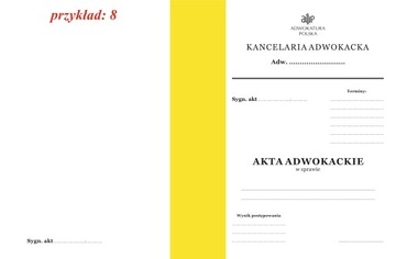 Папка-обложка для адвокатских файлов 100 шт.