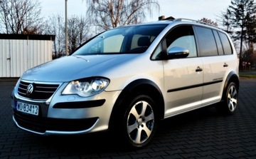 Volkswagen Touran II 2.0 TDI 170KM 2010 Volkswagen Touran Cross Ksenon Szyberdach 7-osobowe Nowy rozrzad, 2.0, zdjęcie 14
