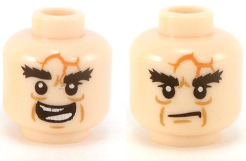 4You LEGO HOBBIT 3626cpb0815 Bifur the Dwarf HEAD