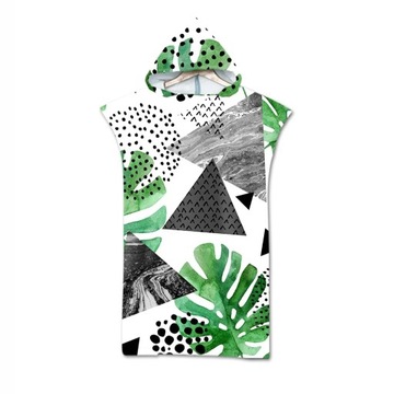 Summer Ice Cream Hooded Bath Towels Cloak