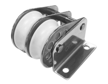 BLOCZEK POKŁADOWY STOJĄCY 2 ROLKOWY 10MM- 04942