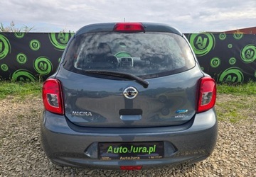 Nissan Micra IV Hatchback 5d Facelifting 1.2 80KM 2014 Nissan Micra 1 wlasciciel KLIMA 1.2 Benzyna 80KM, zdjęcie 10