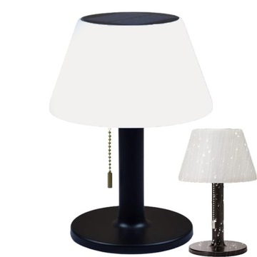 LAMPA STOŁOWA DO CZYTANIA LAMPKA BIURKOWA SOLARNA NASTAWNY BEZPRZEWODOWA