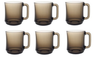Kubek szklanka z uchem komplet 6x310ml Duralex Sephia