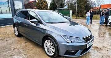 Seat Leon III ST Facelifting 1.4 EcoTSI 150KM 2018 Seat Leon BENZYNA AUTOMAT KAMERA skora alcantara 2x pdc serwis aso, zdjęcie 5
