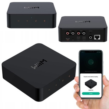 WIIM PRO ODTWARZACZ SIECIOWY STRUMIENIOWY WIFI AIRPLAY CHROMECAST