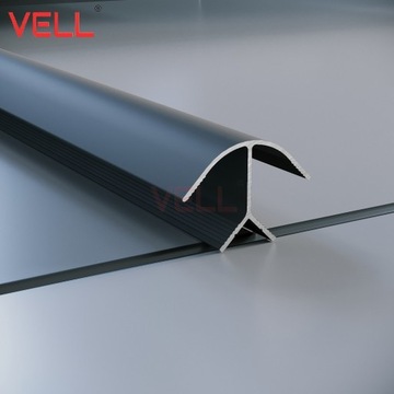 Внешний угловой мебельный профиль V ALU15мм кемпер