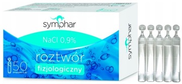 SYMPHAR sól fizjologiczna NaCl 50 x 5ml