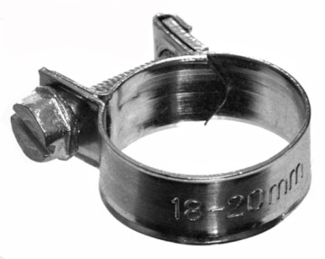 OPASKA OBEJMA ZACISKOWA 18-20 MM SKRĘCANA MINI GBS