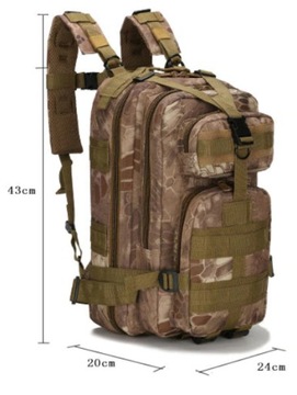 РЮКЗАК ВОЕННО ТАКТИЧЕСКИЙ ТУРИСТИЧЕСКИЙ ГОРОДСКОЙ ЧЕРНЫЙ +ФЛАГ+КАРАБИН 30Л