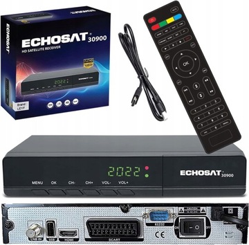 TUNER DVB-S, DVB-S2 ECHOSAT 30900 HDMI, USB 2.0, Full HD 1080p